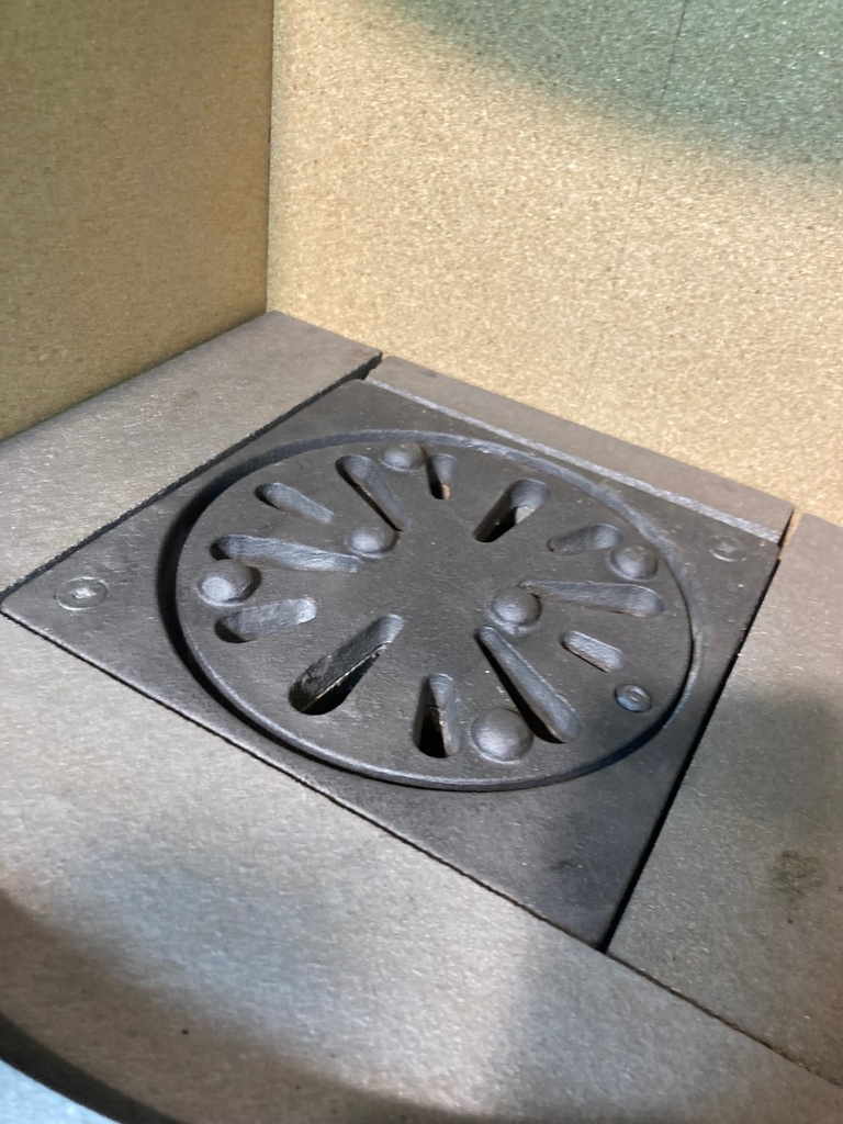 Zware Speksteenkachel 7-8KW (350kg!)