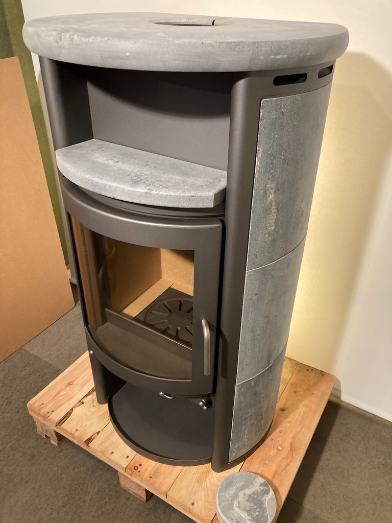 Speksteenkachel 8-9 KW in TOP STAAT